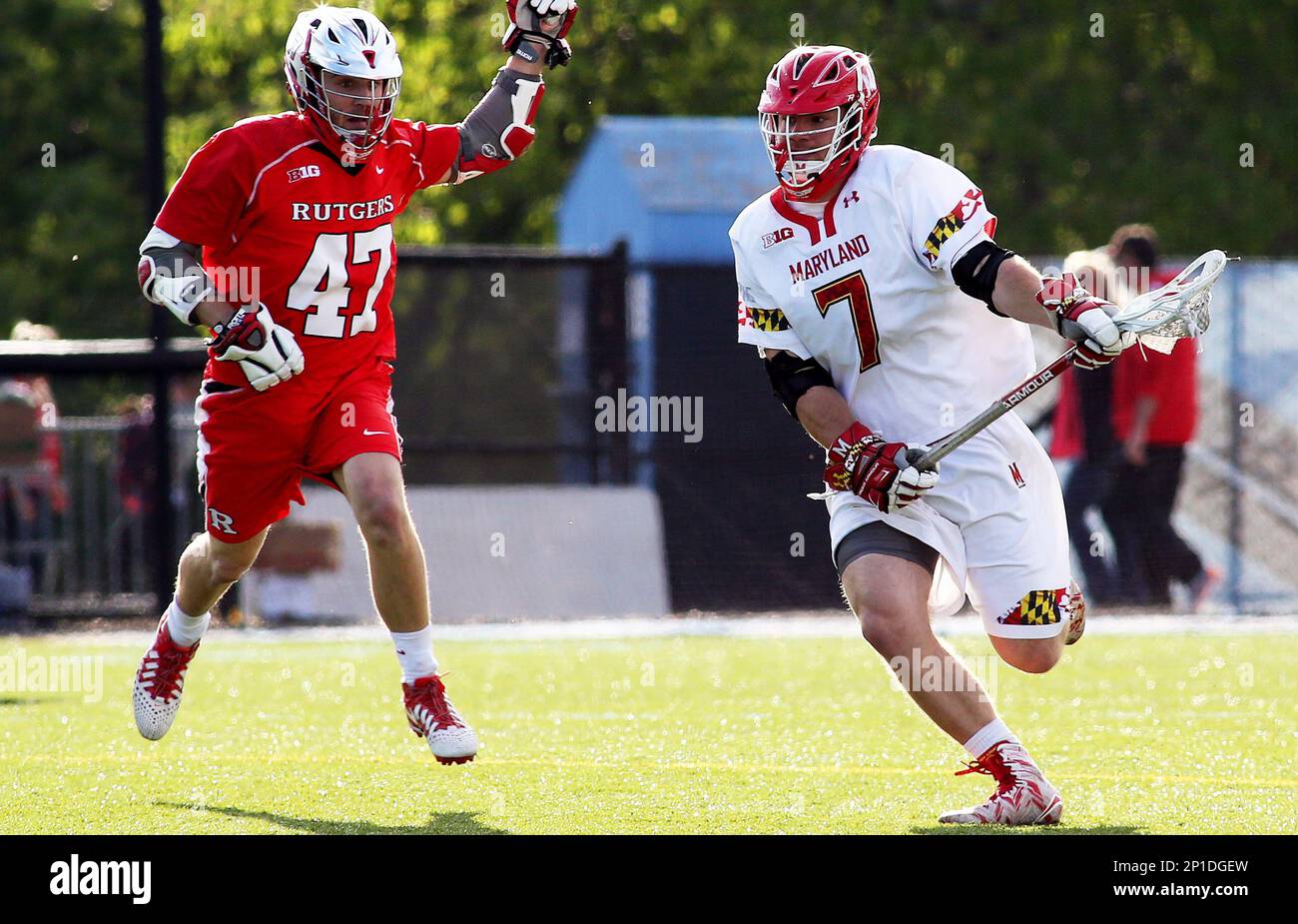 07 May, 2016 Maryland Tim Rotanz (7) in action against Rutgers Scott