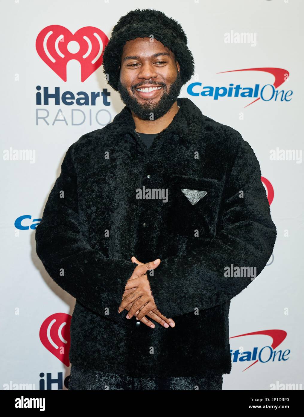 PHILADELPHIA, PA, USA - DECEMBER 12, 2022: Khalid poses at Q102's ...