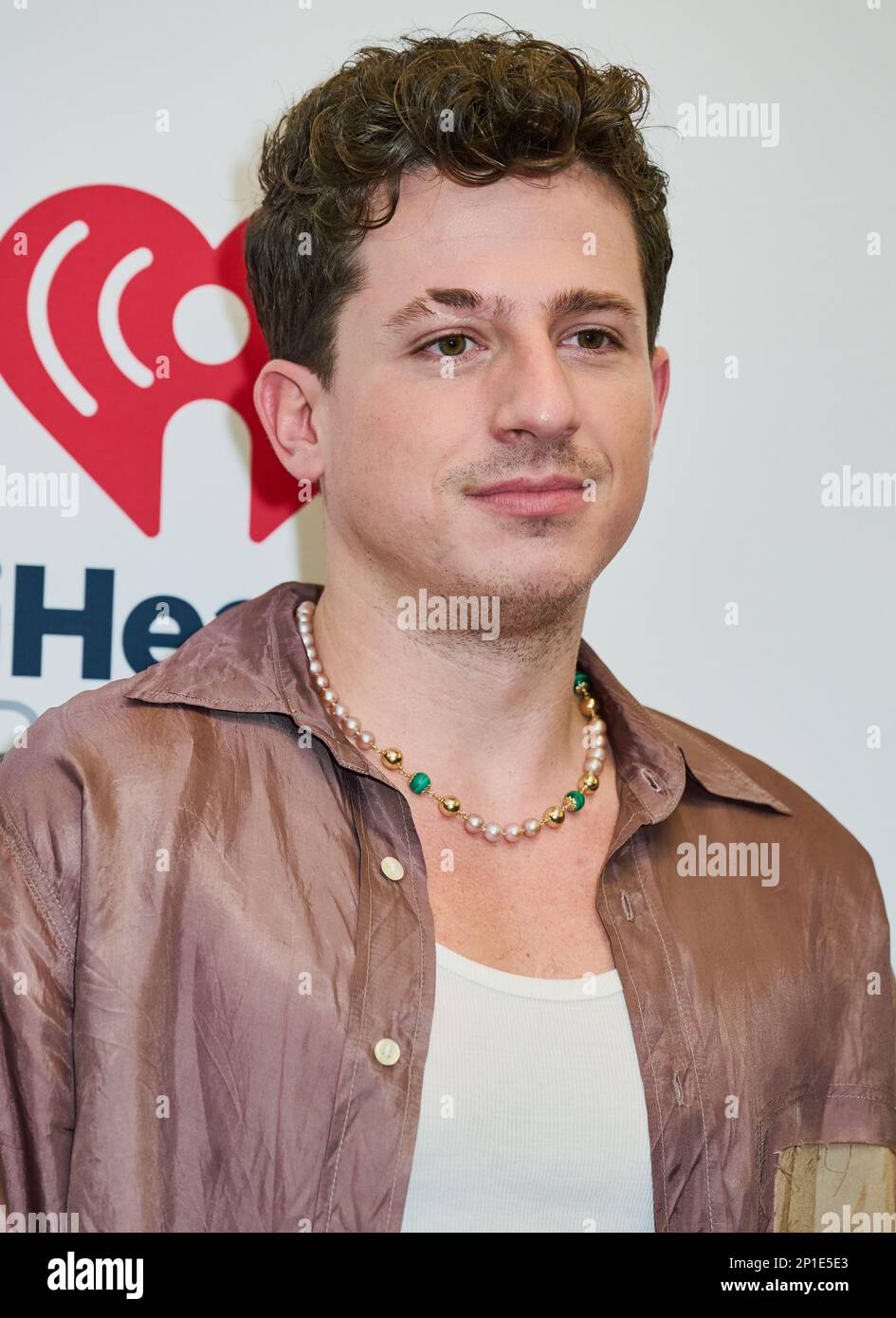 PHILADELPHIA, PA, USA DECEMBER 12, 2022 Charlie Puth poses at Q102's