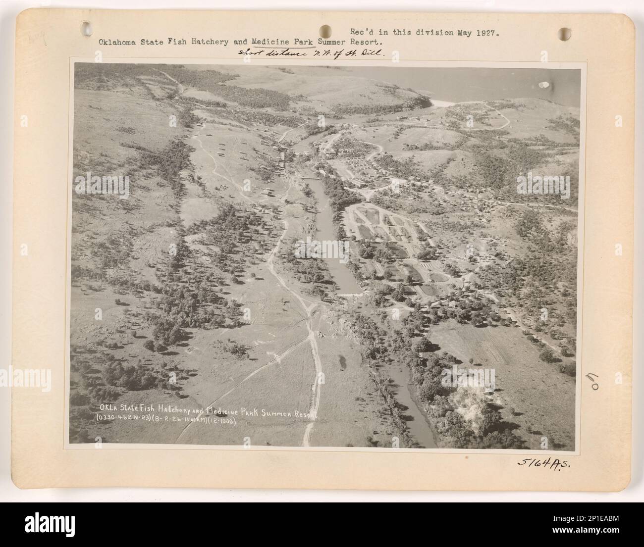 Oklahoma Oklahoma State Fish Hatchery & Medicine Park, Aerial
