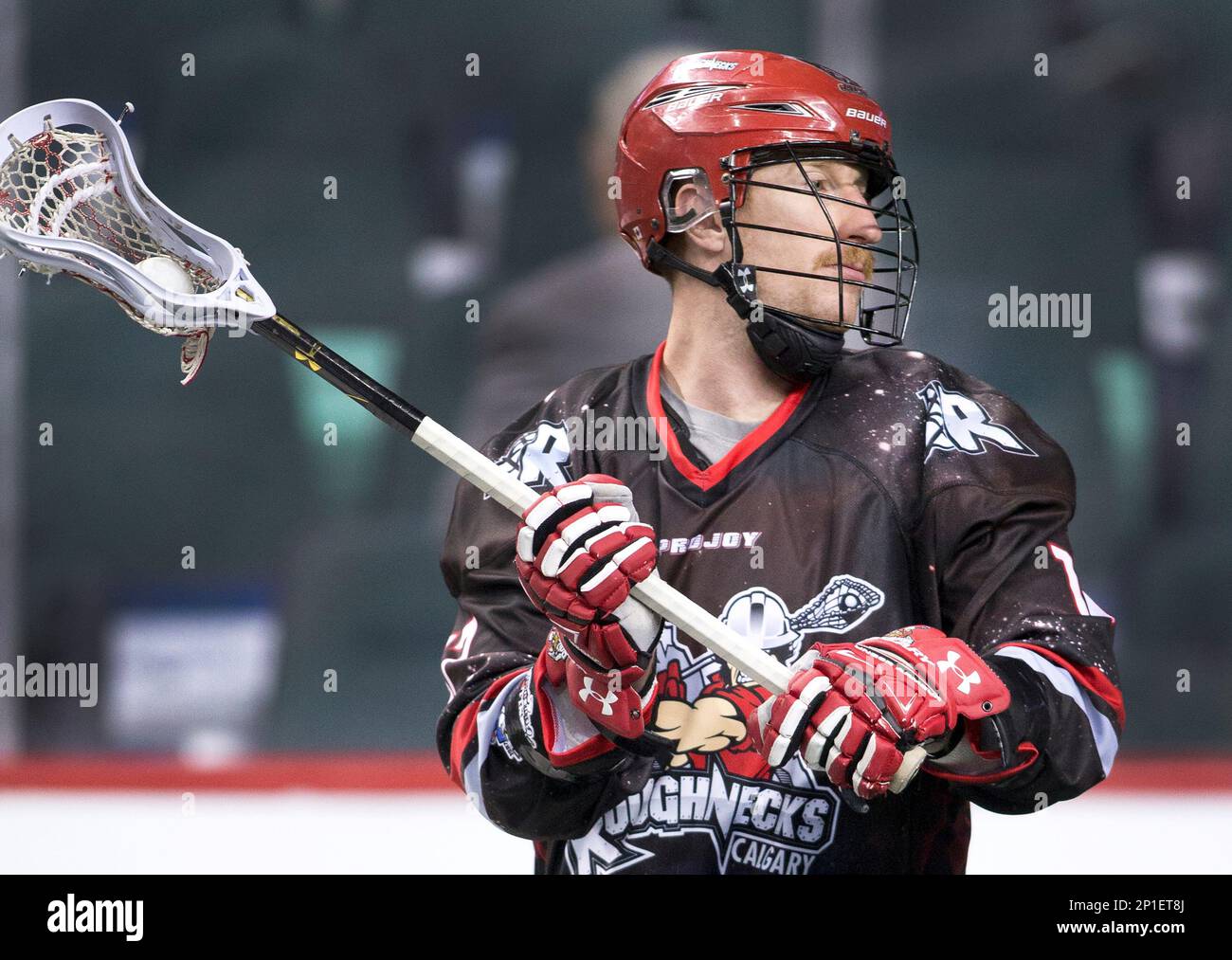 NLL player profile photo on Calgary Roughnecks' Curtis Dickson at an