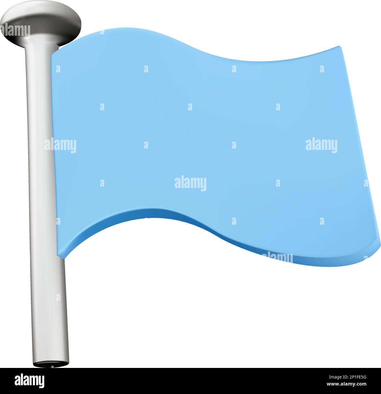 Blue flag icon symbols. goal, map reminder, location fixing