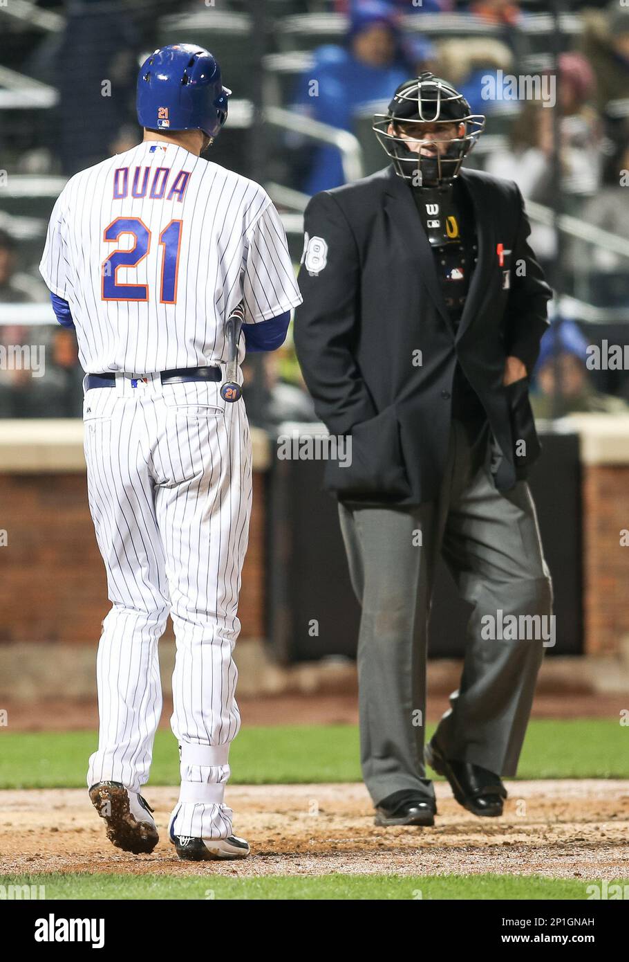 April 9, 2016 New York Mets First base Lucas Duda (21) [7530