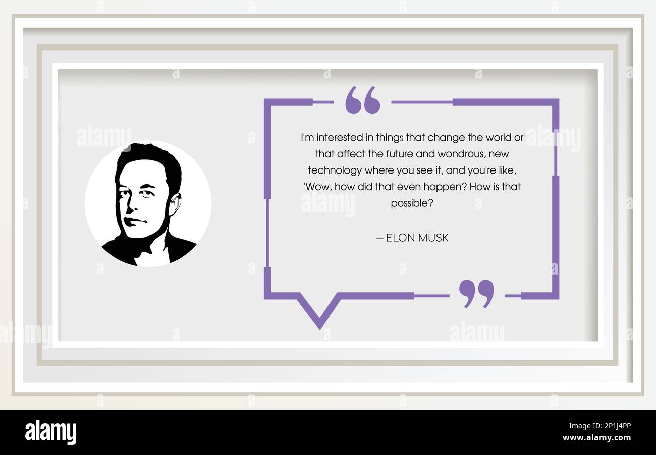 Elon musk clipart hi-res stock photography and images - Alamy