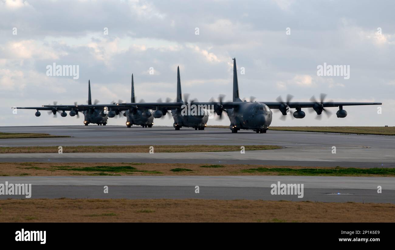 MC-130J Commando II aircraft assigned to the 1st Special Operations ...