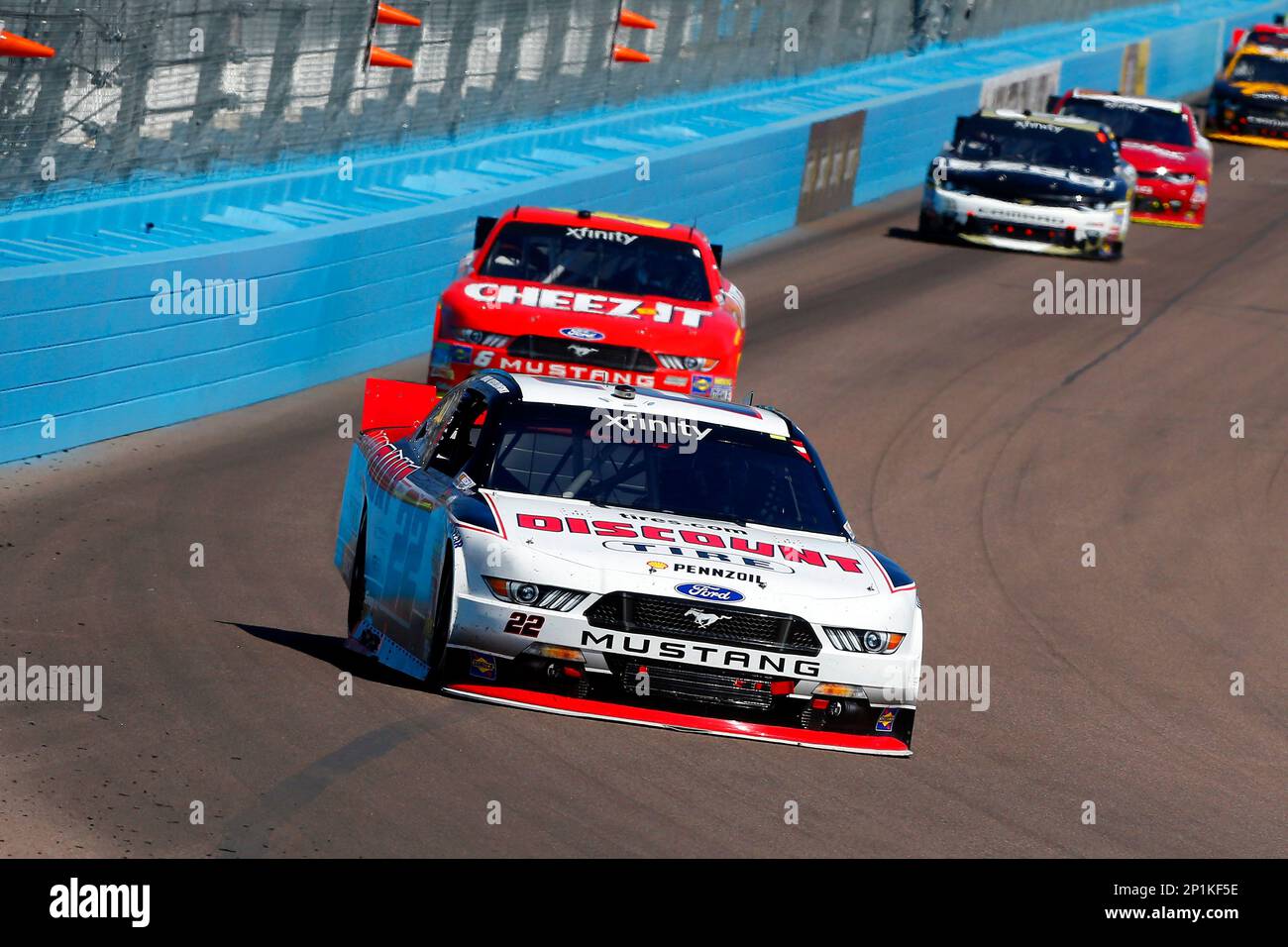 Brad Keselowski during the NASCAR Xfinity Series Axalta 200 race at ...