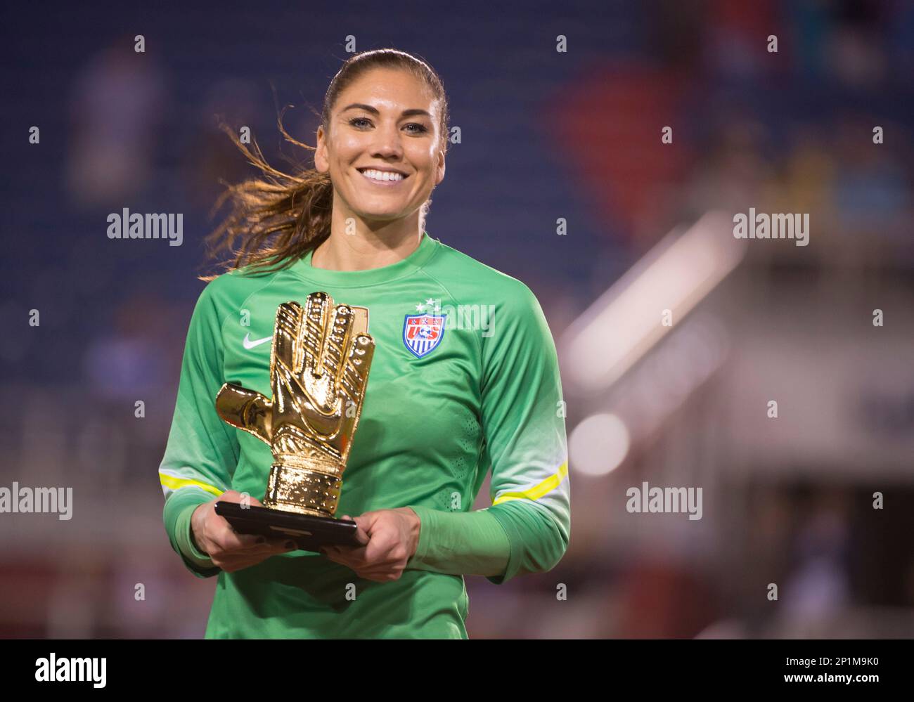 Hope Solo, Golden Glove Award