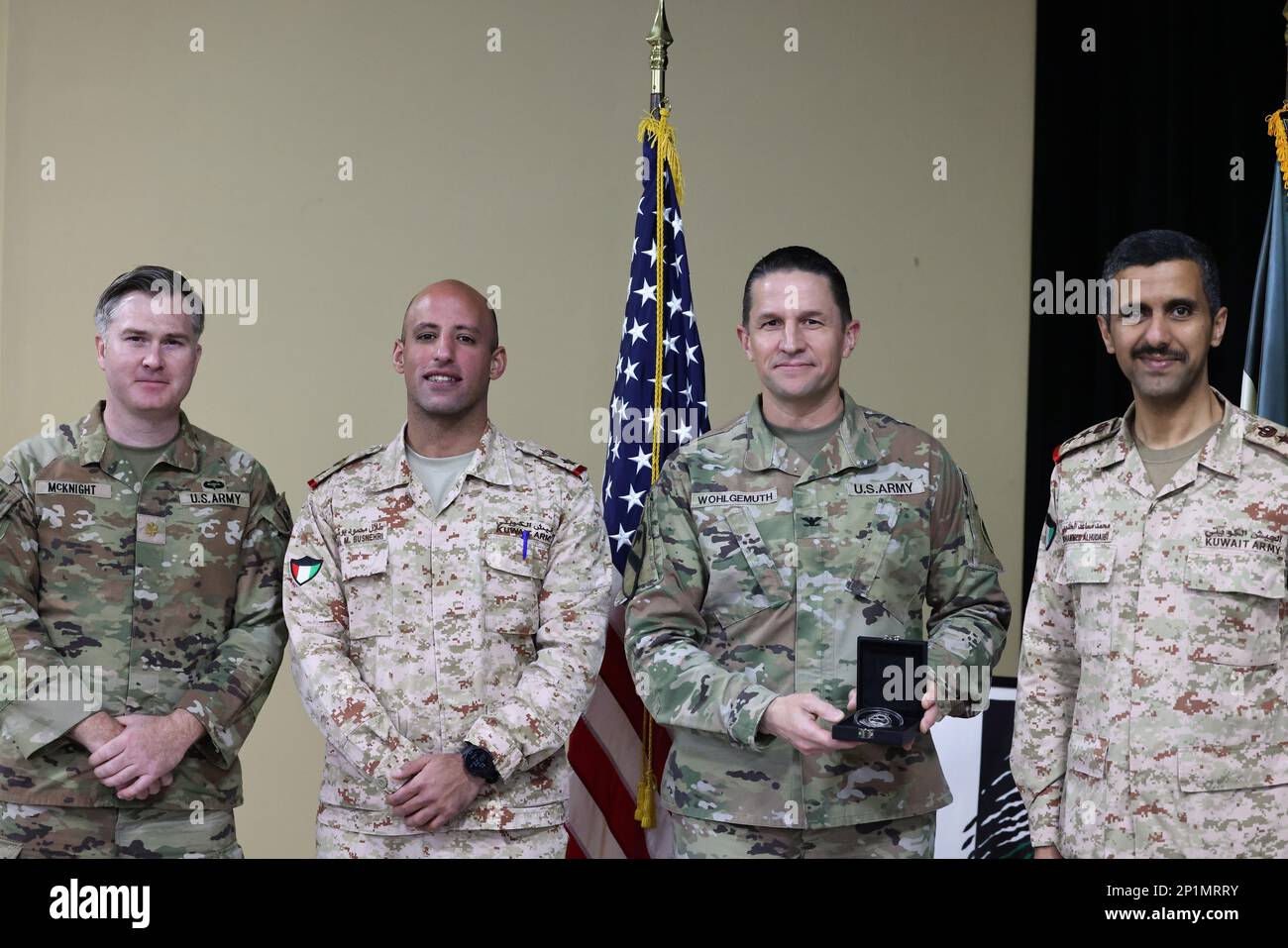 To commemorate the 32nd anniversary of the Liberation of Kuwait and