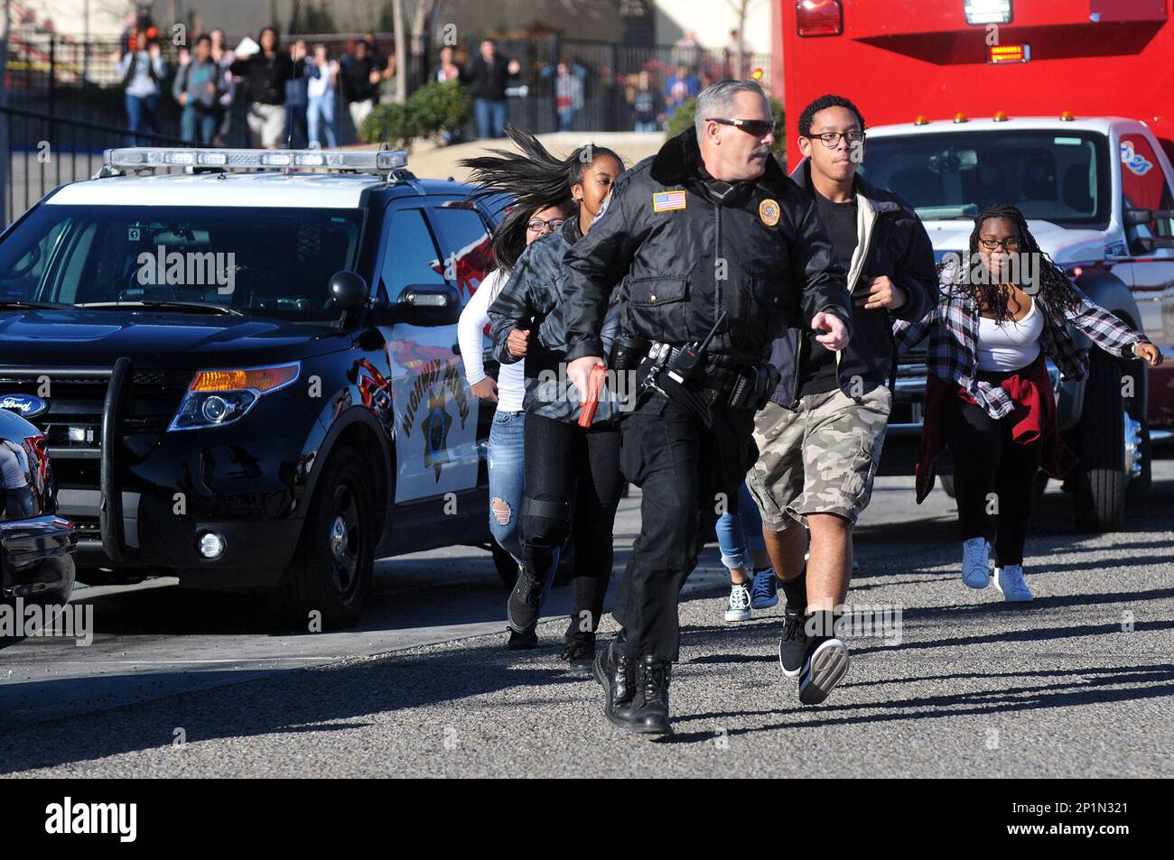 The Barstow Police Department, San Bernardino County Sheriff Department