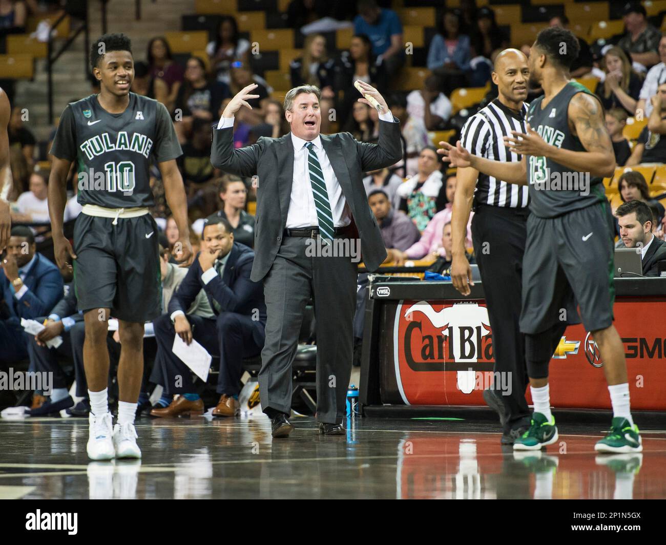 March 2, 2016 Orlando, FL, U.S Tulane head coach Ed Conroy during