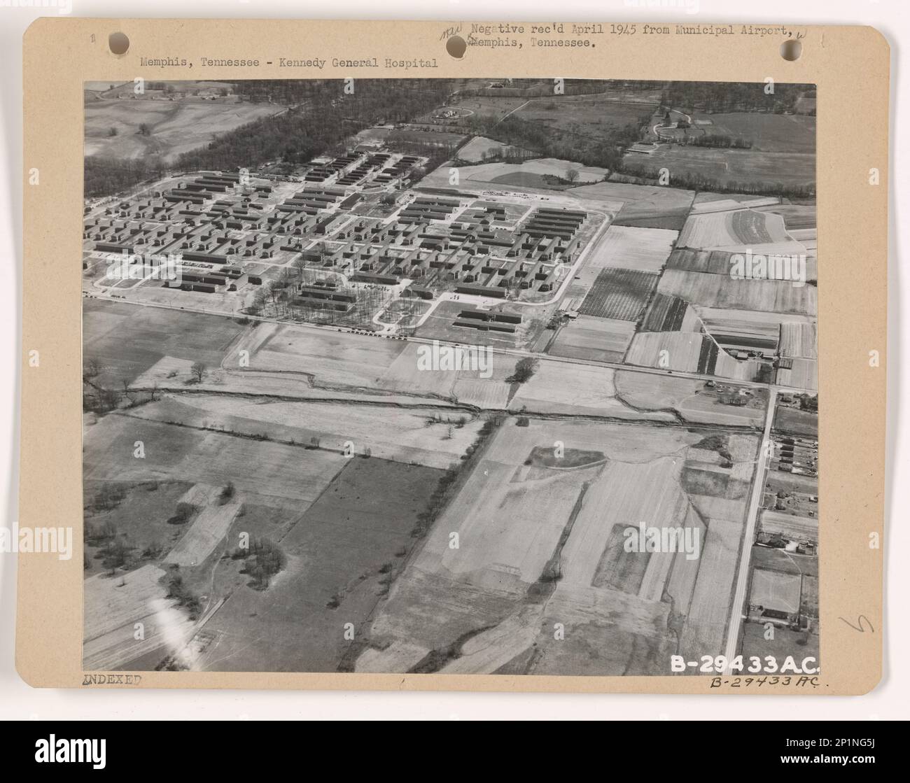 Tennessee - Memphis, Aerial Photograph. Stock Photo