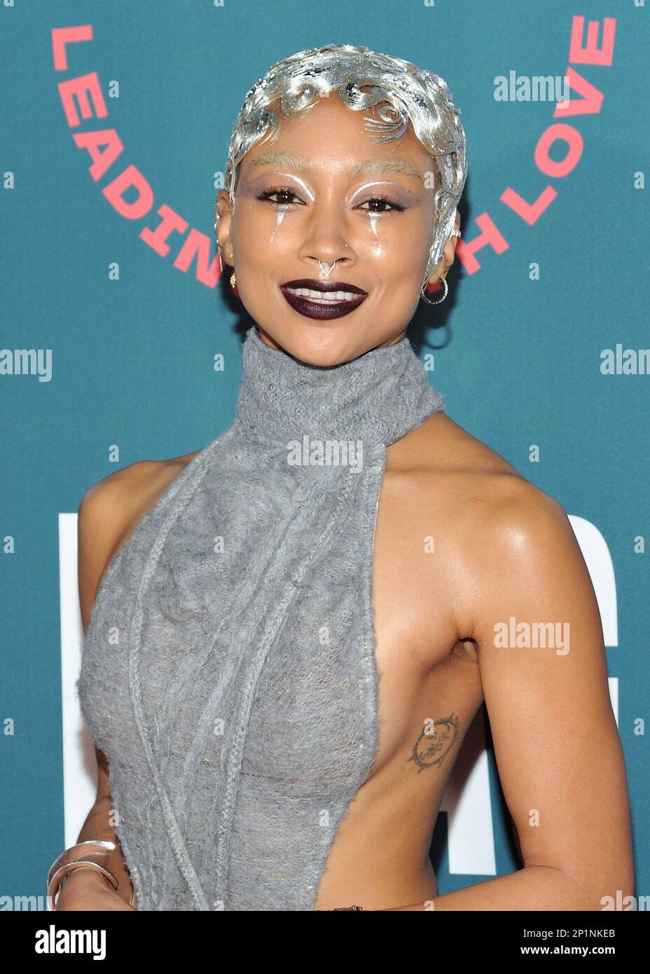 New York, NY, USA. 3rd Mar, 2023. Tati Gabrielle at arrivals for PFLAG's ( Parents & Friends of Lesbians and Gays) 50th Anniversary Gala, New York  Marriott Marquis Hotel, New York, NY March