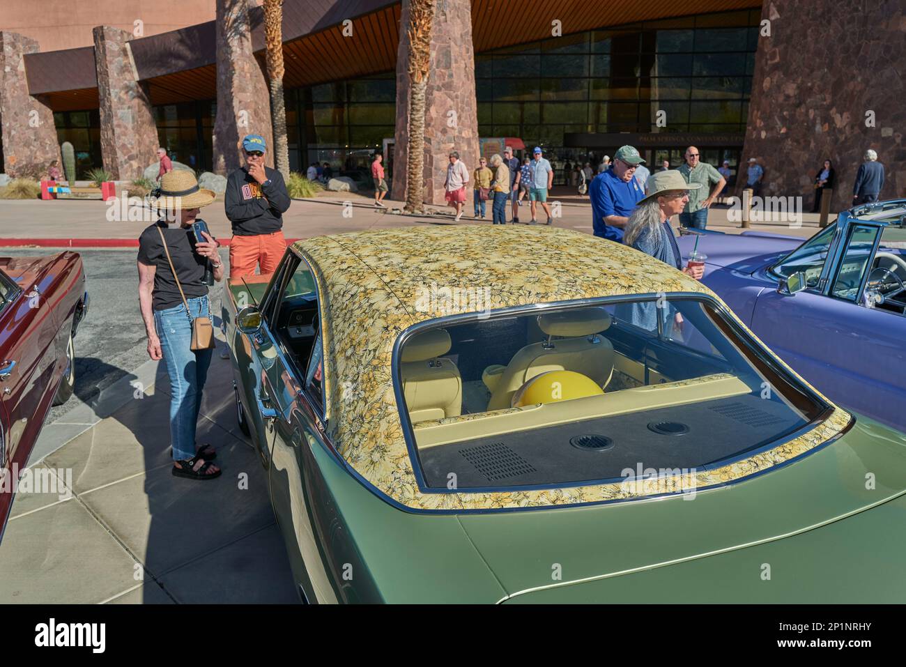 Palm Springs classic car show Stock Photo Alamy