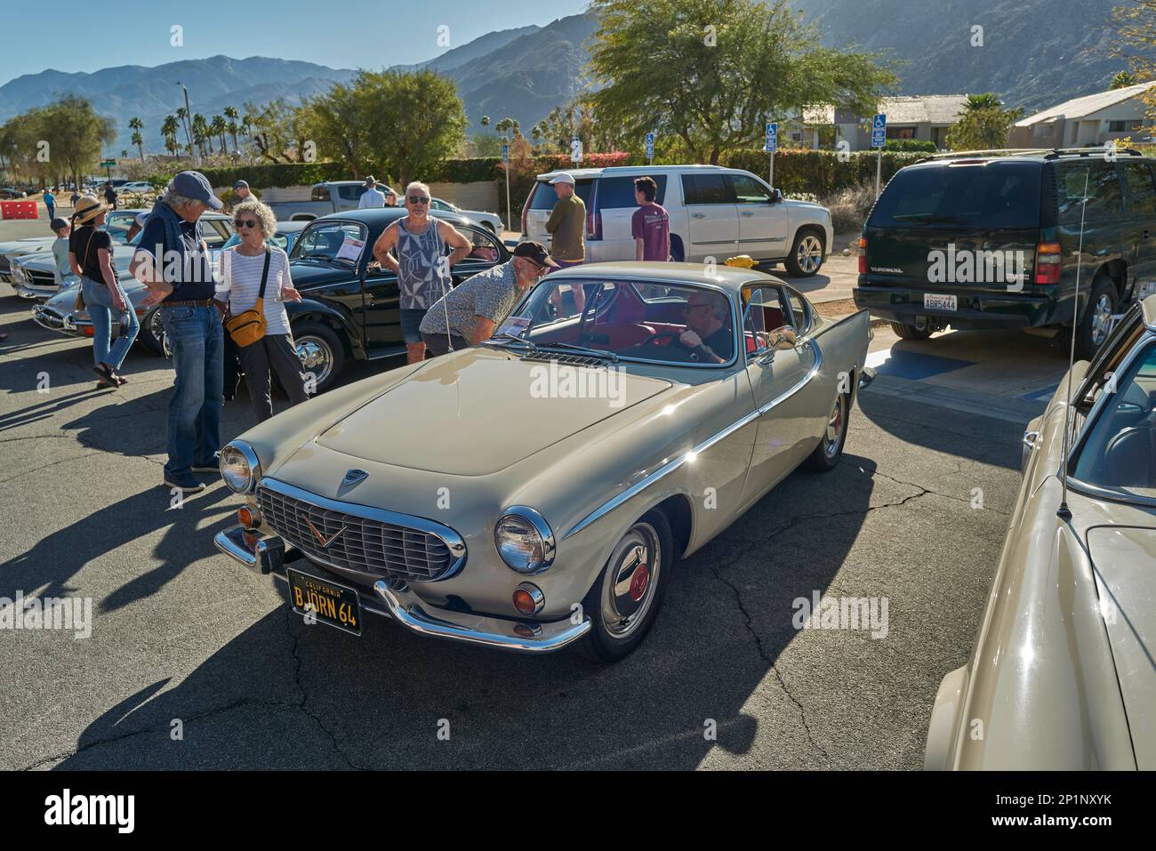 Palm Springs classic car show Stock Photo Alamy