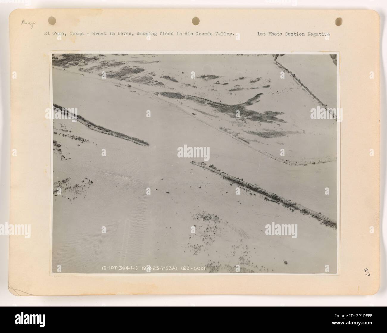 Texas El Paso Aerial Photograph Stock Photo Alamy