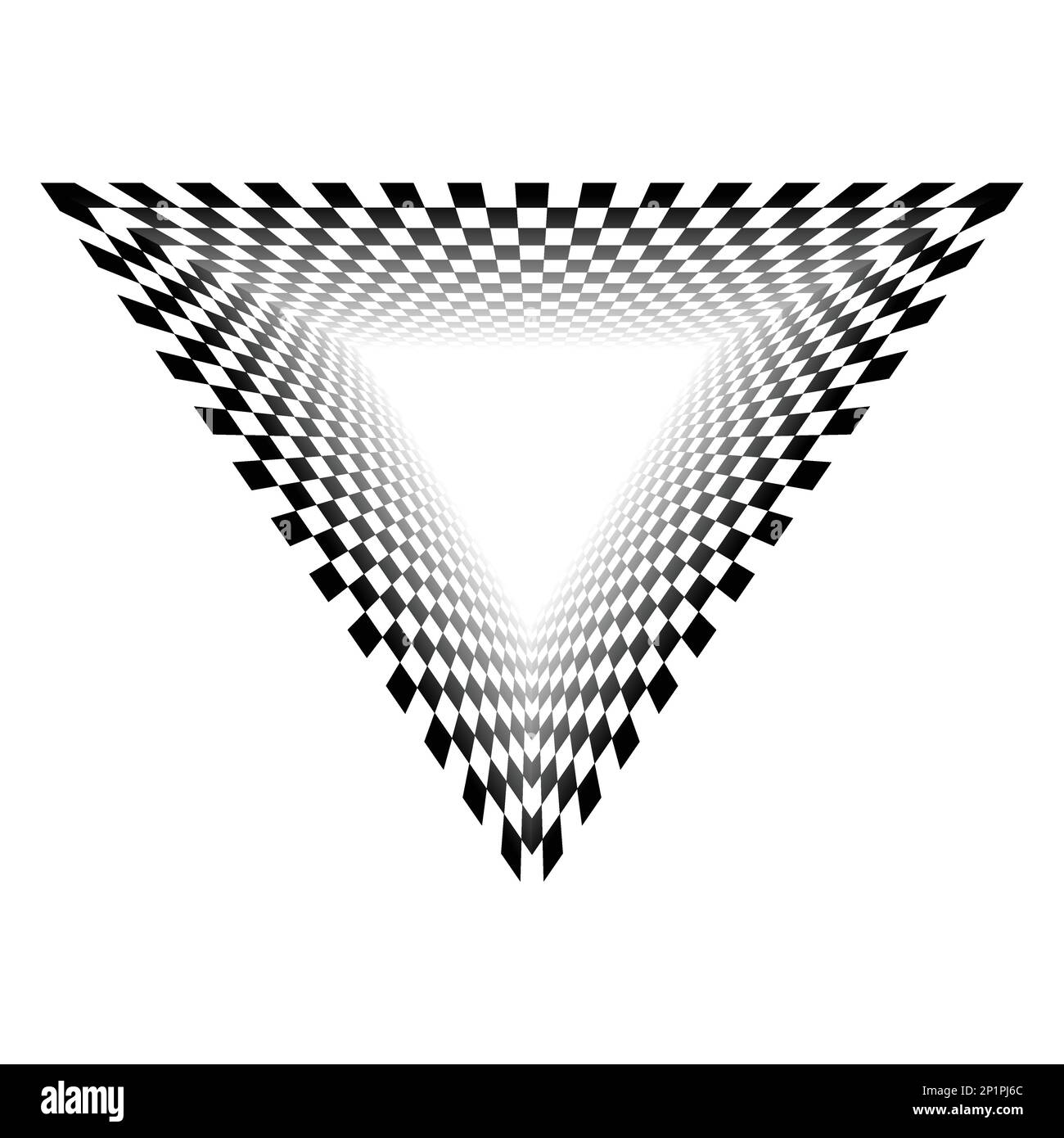 Black and white squares triangle Stock Vector Image & Art Alamy