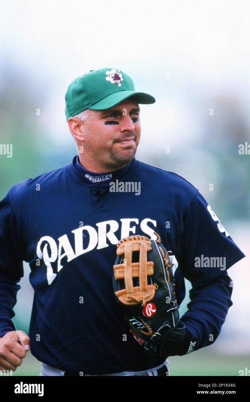 Musician Garth Brooks of the San Diego Padres during a 1999 Major