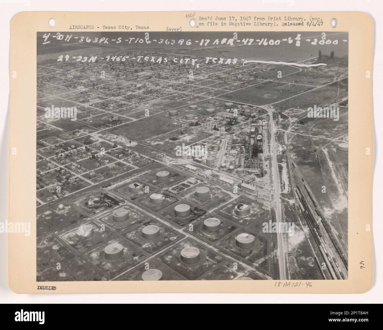 Aerial photograph texas city hi-res stock photography and images - Alamy