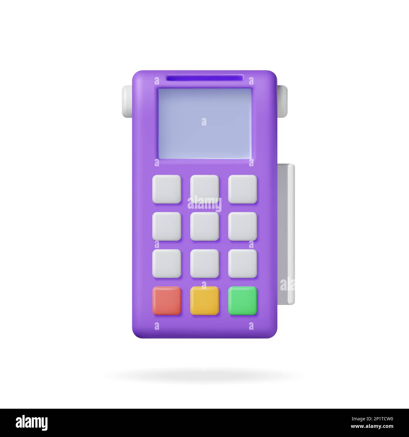 Bank terminal realistic vector Stock Vector Images - Alamy