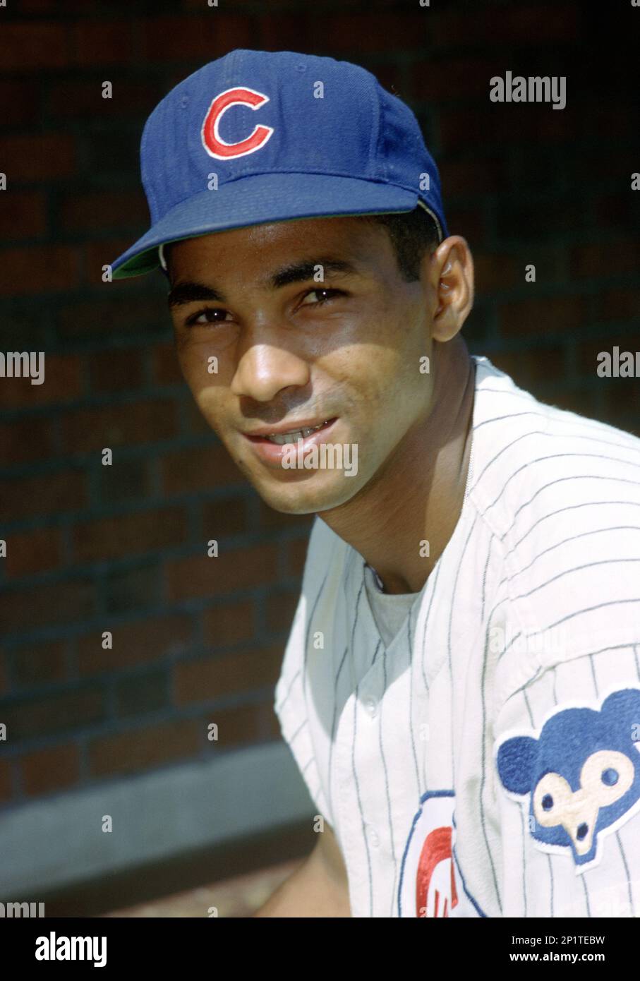 Chicago Cubs Billy Williams (26) during a game from his 1964 season against  the New York Mets at Shea Stadium in Flushing Meadows. Billy Williams  played for 18 season, with 2 different teams, was a 6-time All-Star and was  inducted to the Baseball Hall