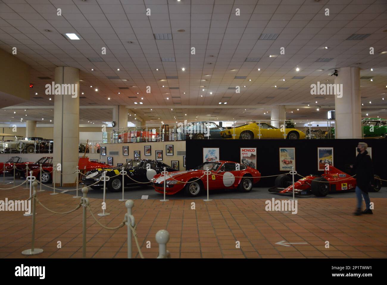 Closeup in the Monaco Automobile Museum Stock Photo Alamy