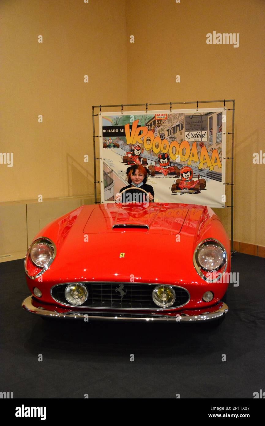 Closeup in the Monaco Automobile Museum Stock Photo Alamy