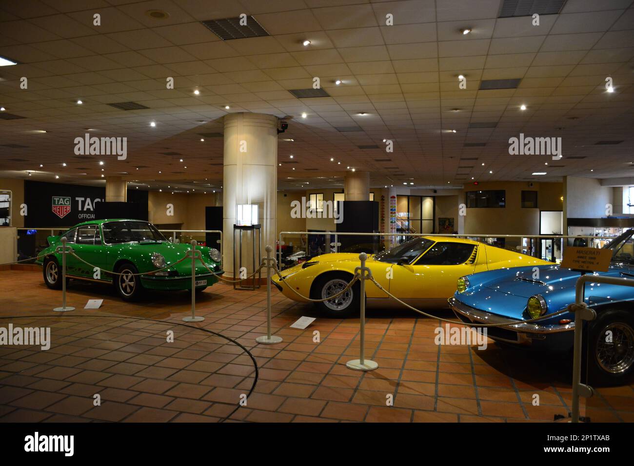 Closeup in the Monaco Automobile Museum Stock Photo Alamy