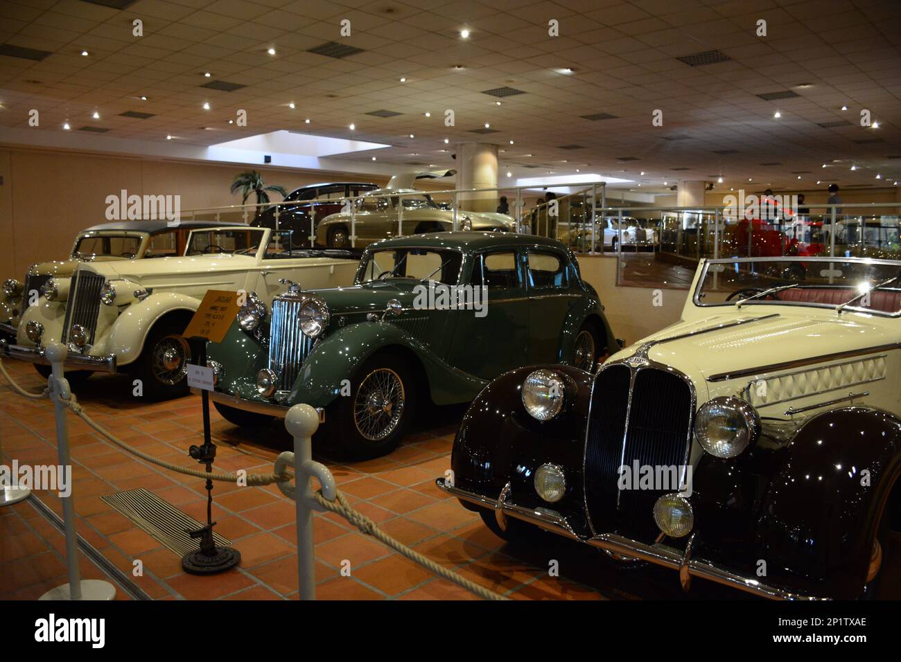 Closeup in the Monaco Automobile Museum Stock Photo Alamy