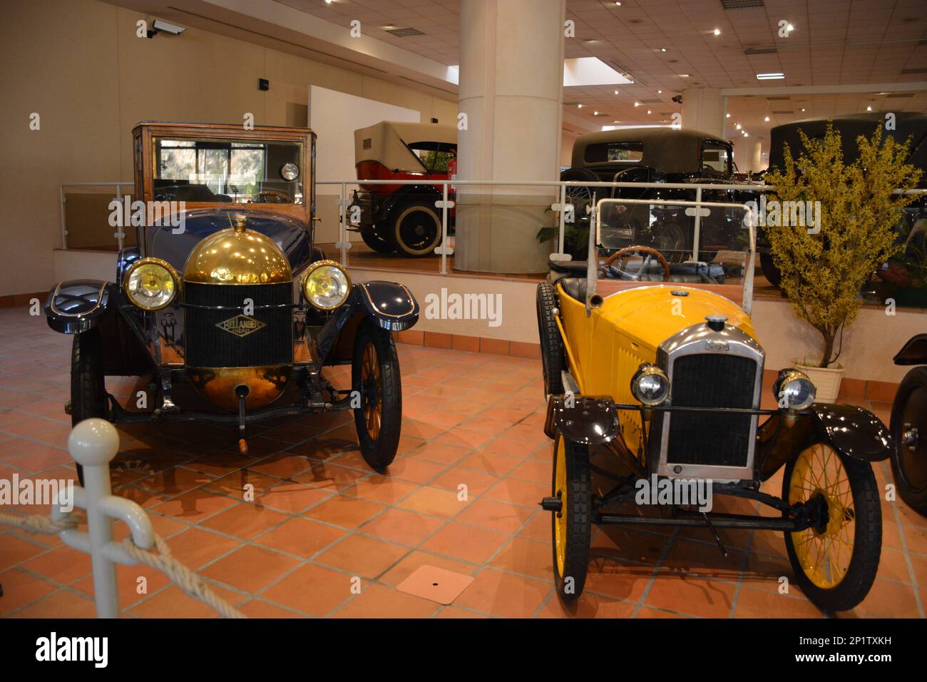 Closeup in the Monaco Automobile Museum Stock Photo Alamy