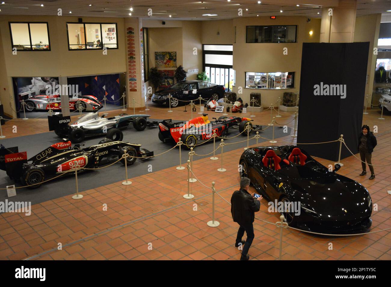Closeup in the Monaco Automobile Museum Stock Photo Alamy