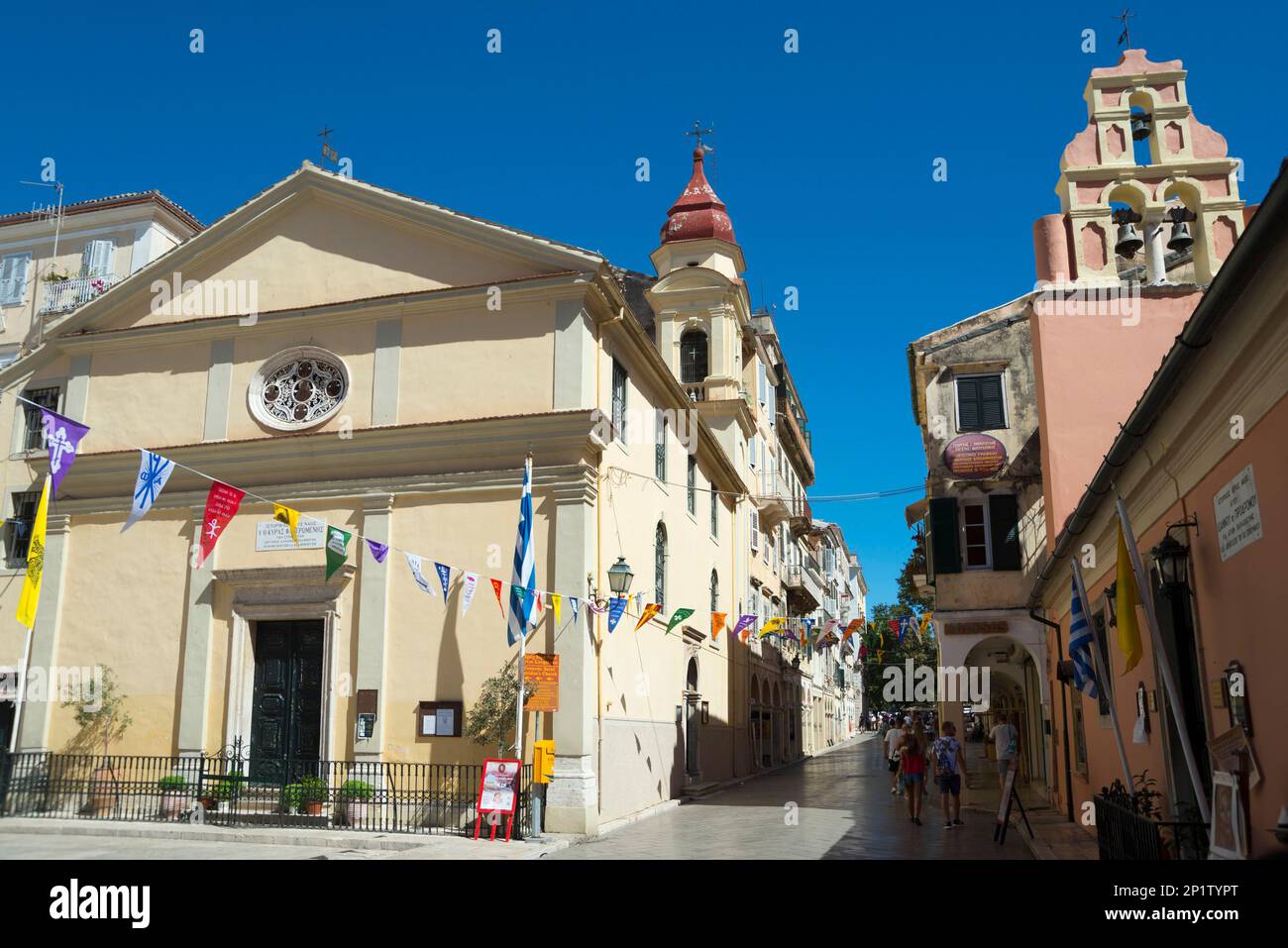 Panagia Faneromeni Church, St. Ioannis Church, Corfu, Greece, Kerkyra Stock  Photo - Alamy