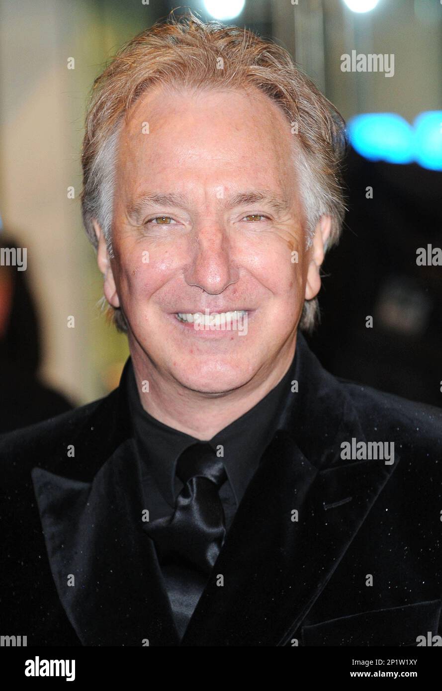 Photo by: AT1/Xposure/STAR MAX/IPx2/25/10Alan Rickman at the premiere ...