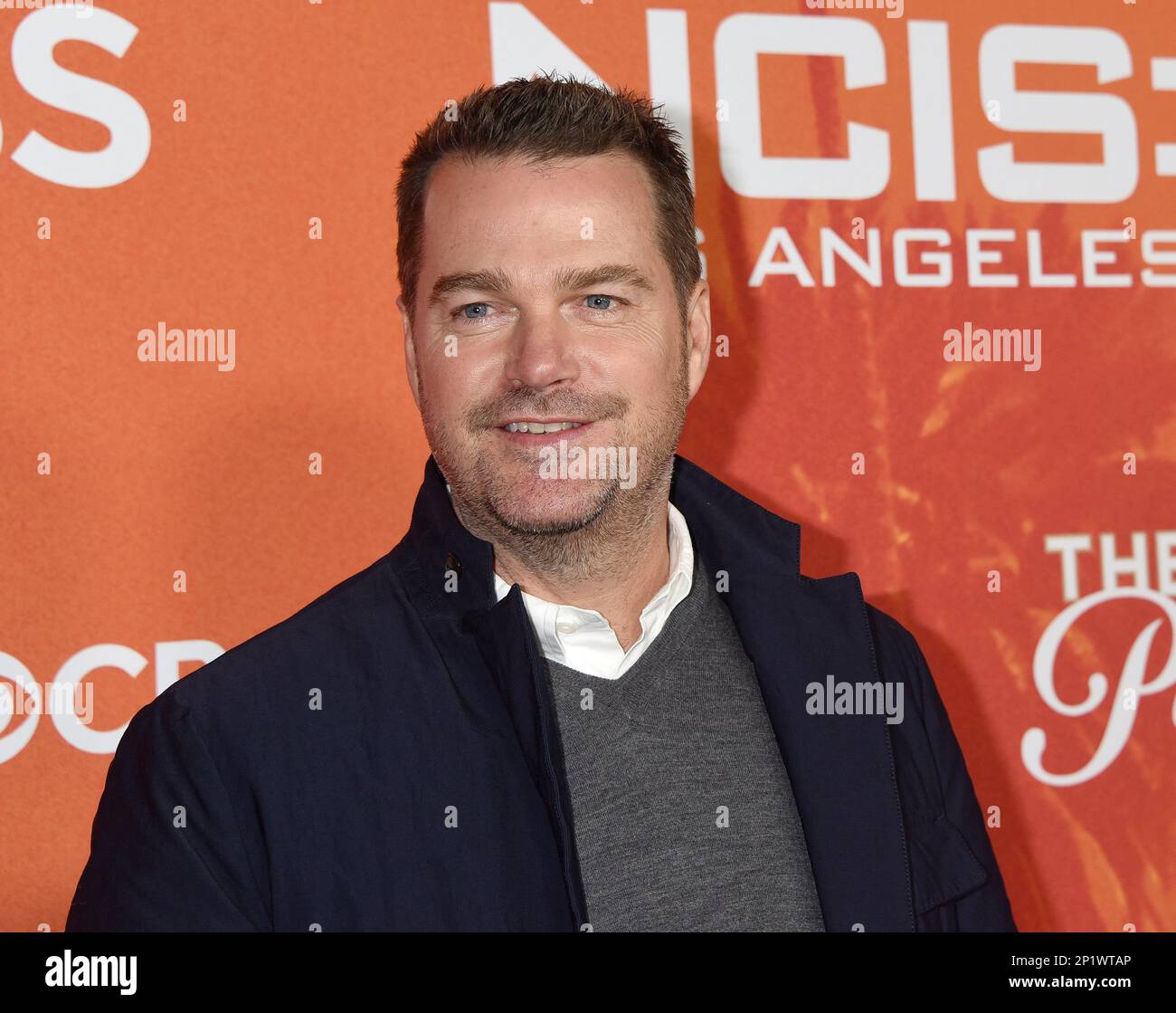 Chris O'Donnell arriving to the "NCIS Los Angeles" Series Wrap Party