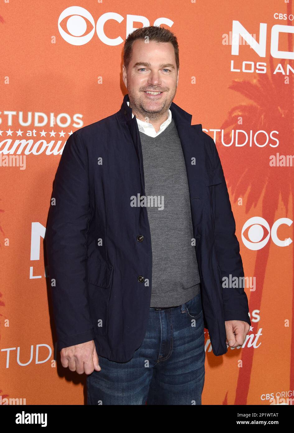 Chris O'Donnell arriving to the "NCIS Los Angeles" Series Wrap Party held at Paramount Pictures