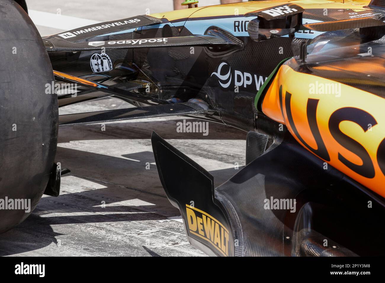McLaren F1 Team MCL60, mechanical detail during the Formula 1 Gulf Air ...