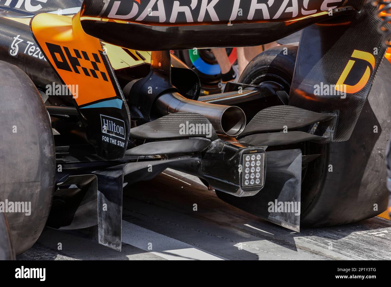 McLaren F1 Team MCL60, mechanical detail during the Formula 1 Gulf Air ...