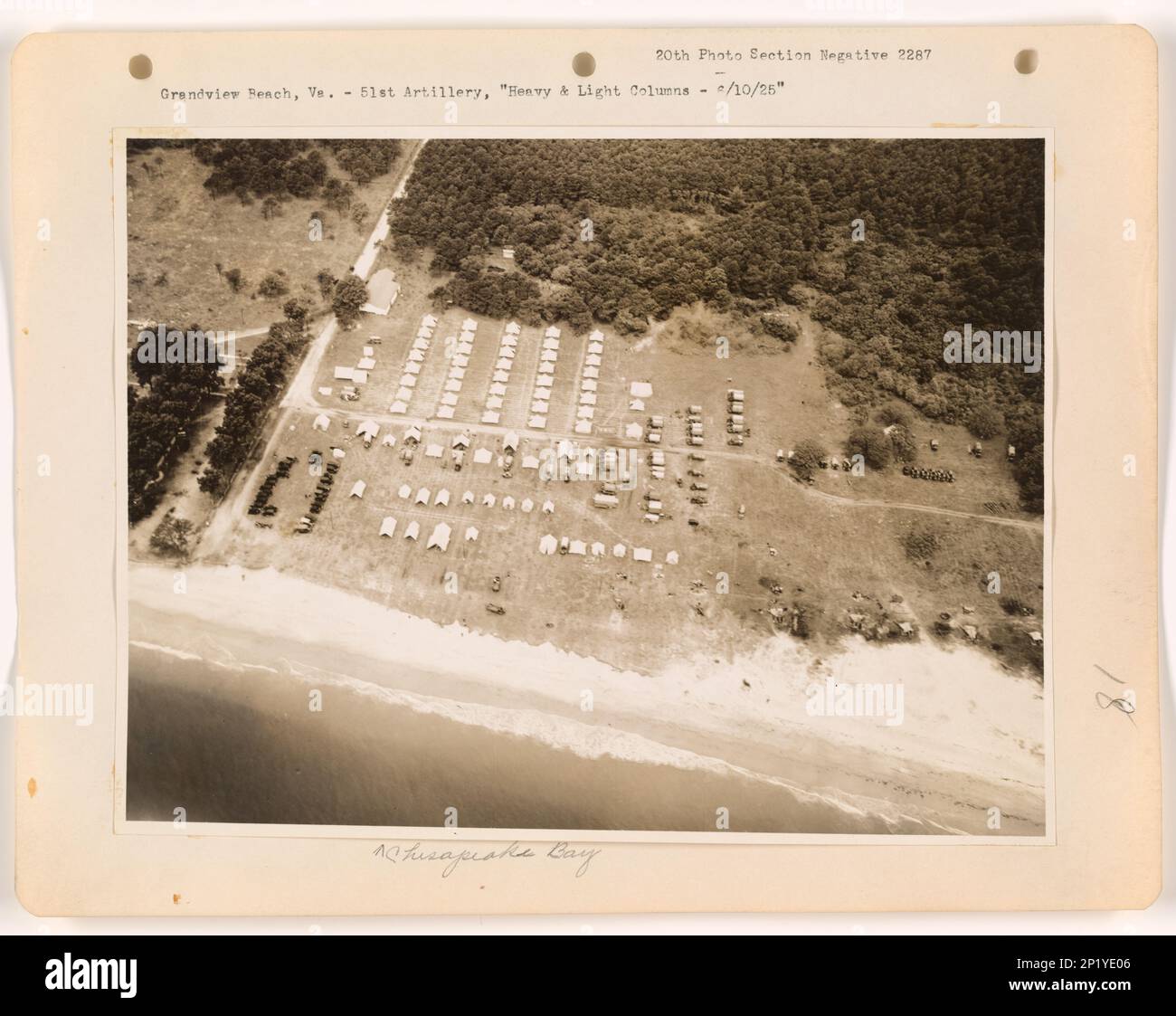 Virginia Grandview Beach, Aerial Photograph Stock Photo Alamy