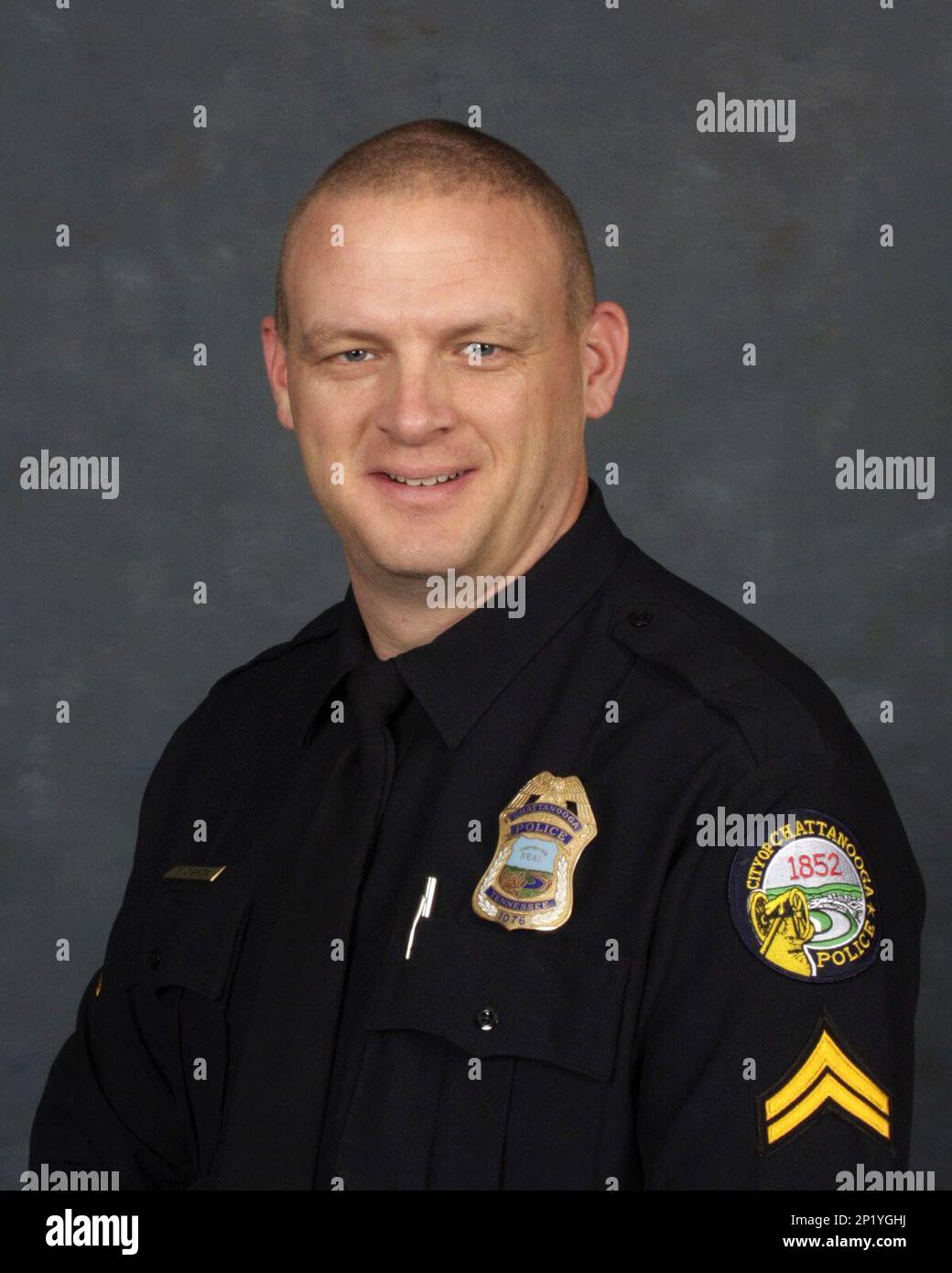 This photo provided by the Chattanooga Police Department shows Officer