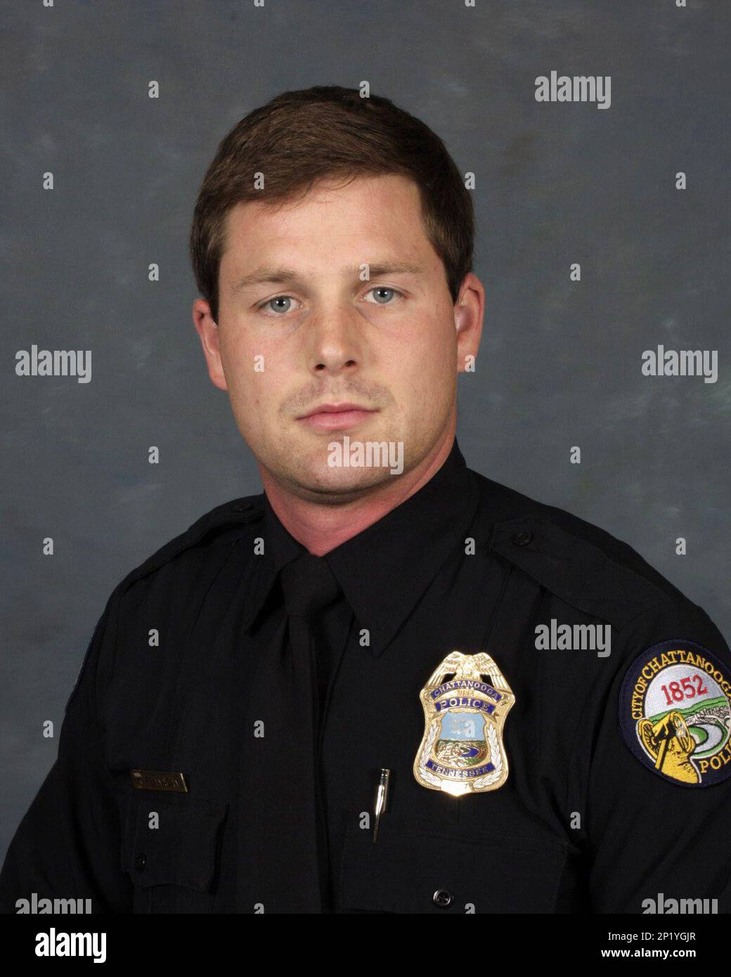 This photo provided by the Chattanooga Police Department shows Officer