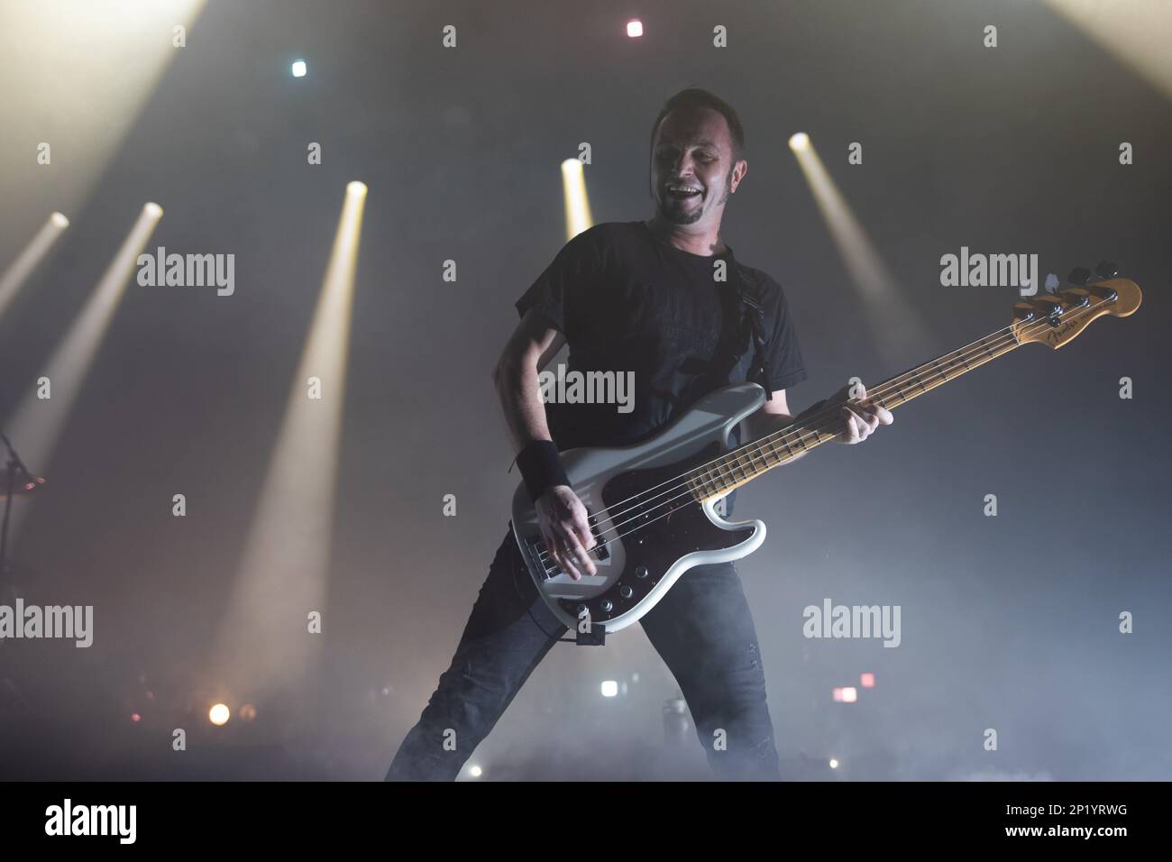 Gojira live at O2 Victoria Warehouse Manchester Uk 19th february 2023. Stock Photo