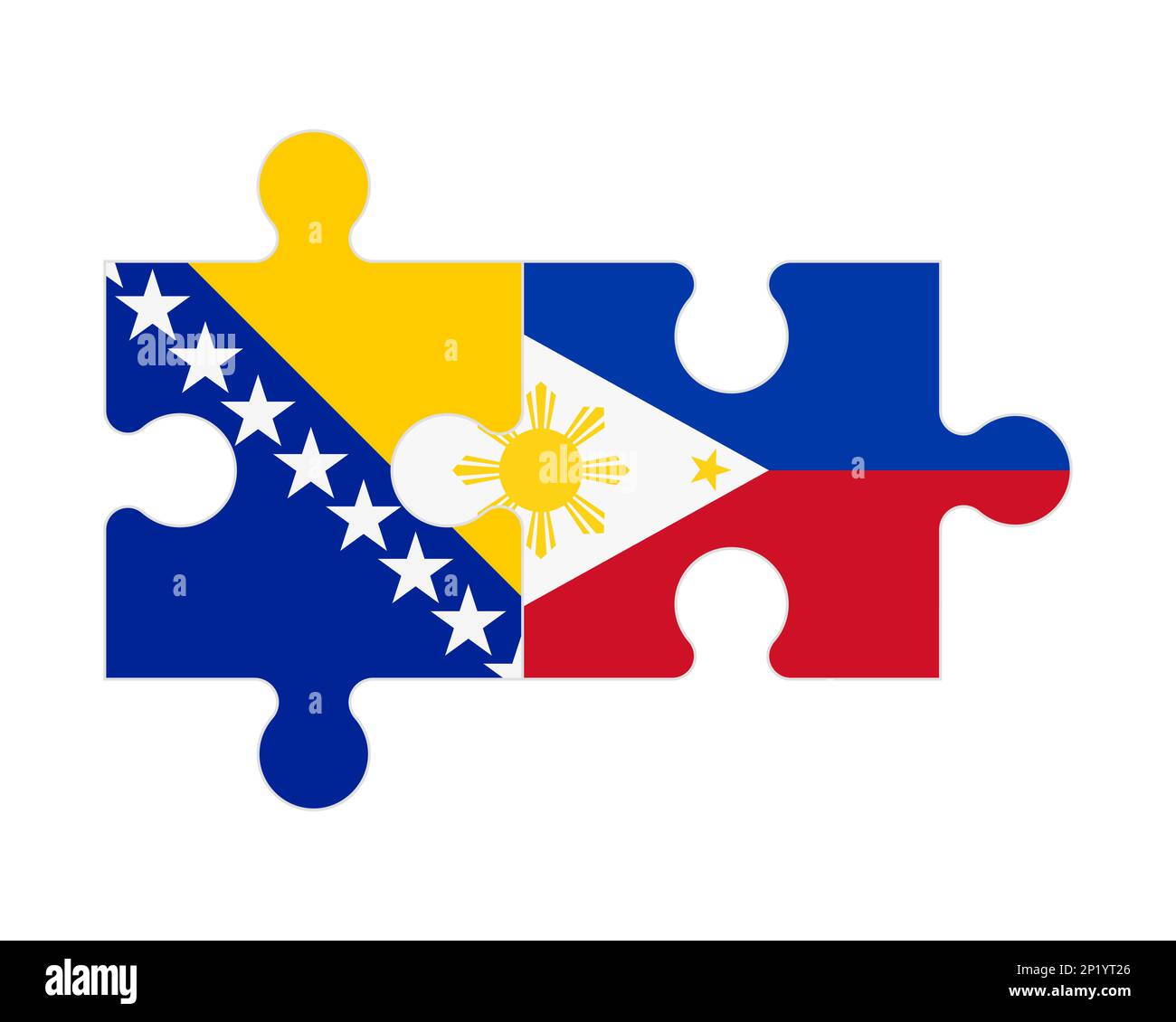 Bosnia philippines flag hi-res stock photography and images - Alamy