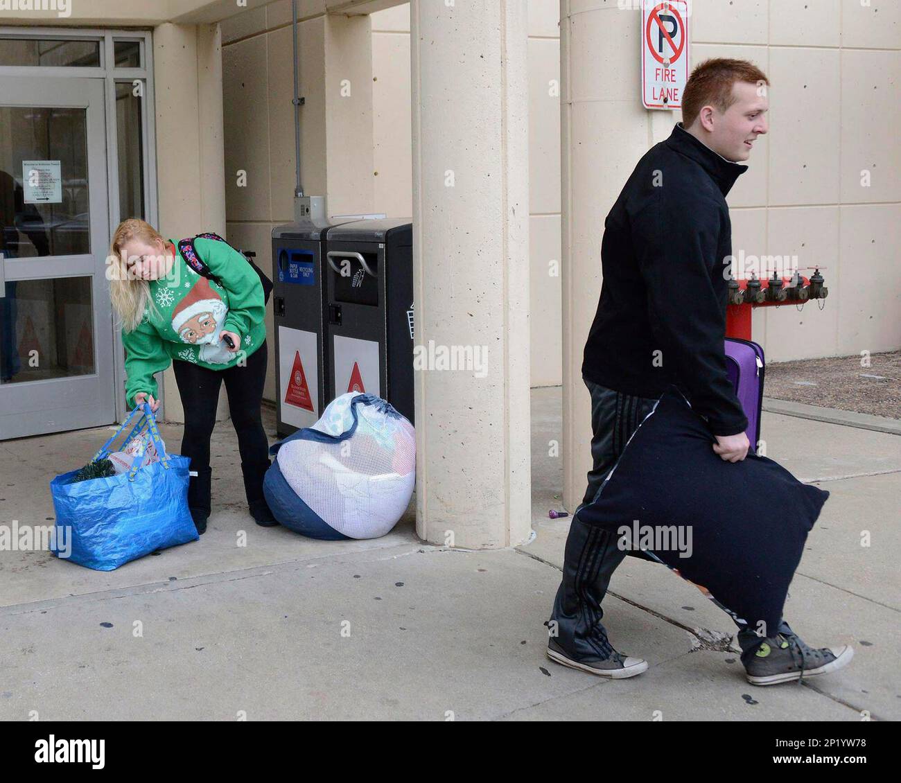 In this Dec. 11, 2015 photo, Illinois State University freshman Jackie ...