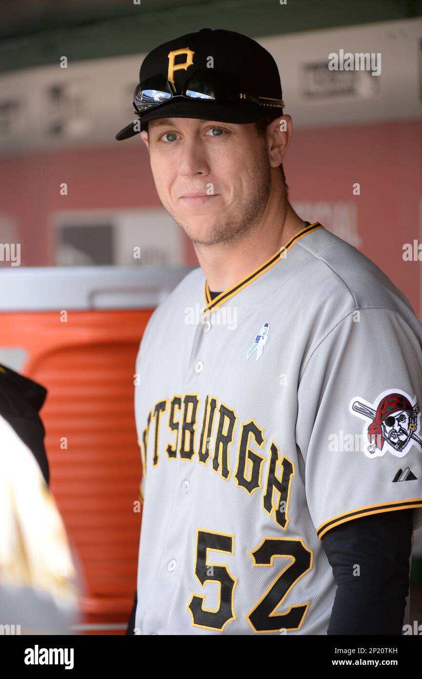 Washington Nationals Bryce Harper (34) during a game against the Pittsburgh  Pirates on June 21, 2015 at Nationals Park in Washington, DC. The Nationals  beat the Pirates 9-2.(Chris Bernacchi via AP Stock Photo - Alamy