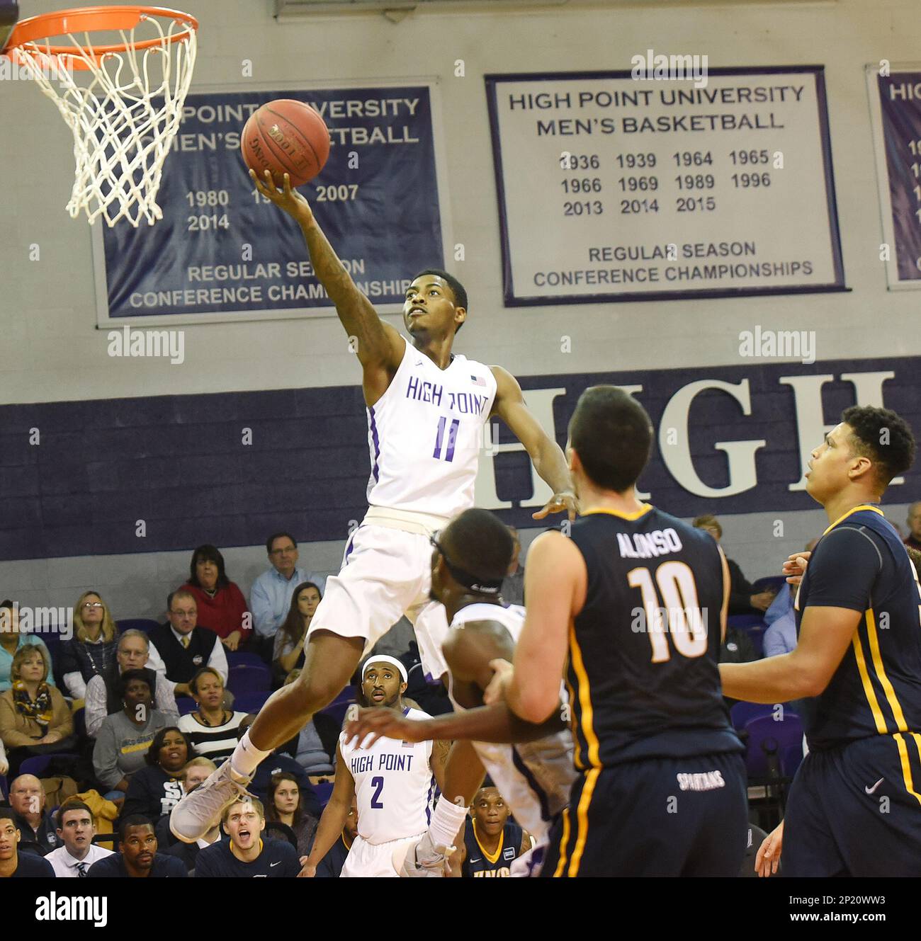 high point university basketball roster
