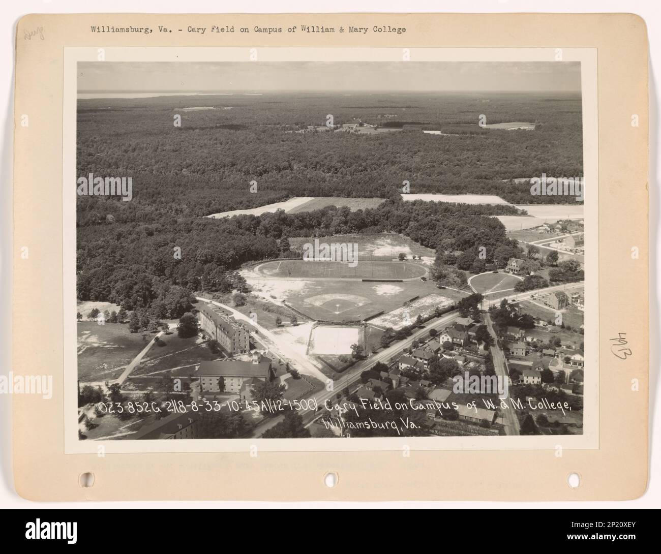 Virginia Williamsburg Aerial Photograph Stock Photo Alamy   Virginia Williamsburg Aerial Photograph 2P20XEY 