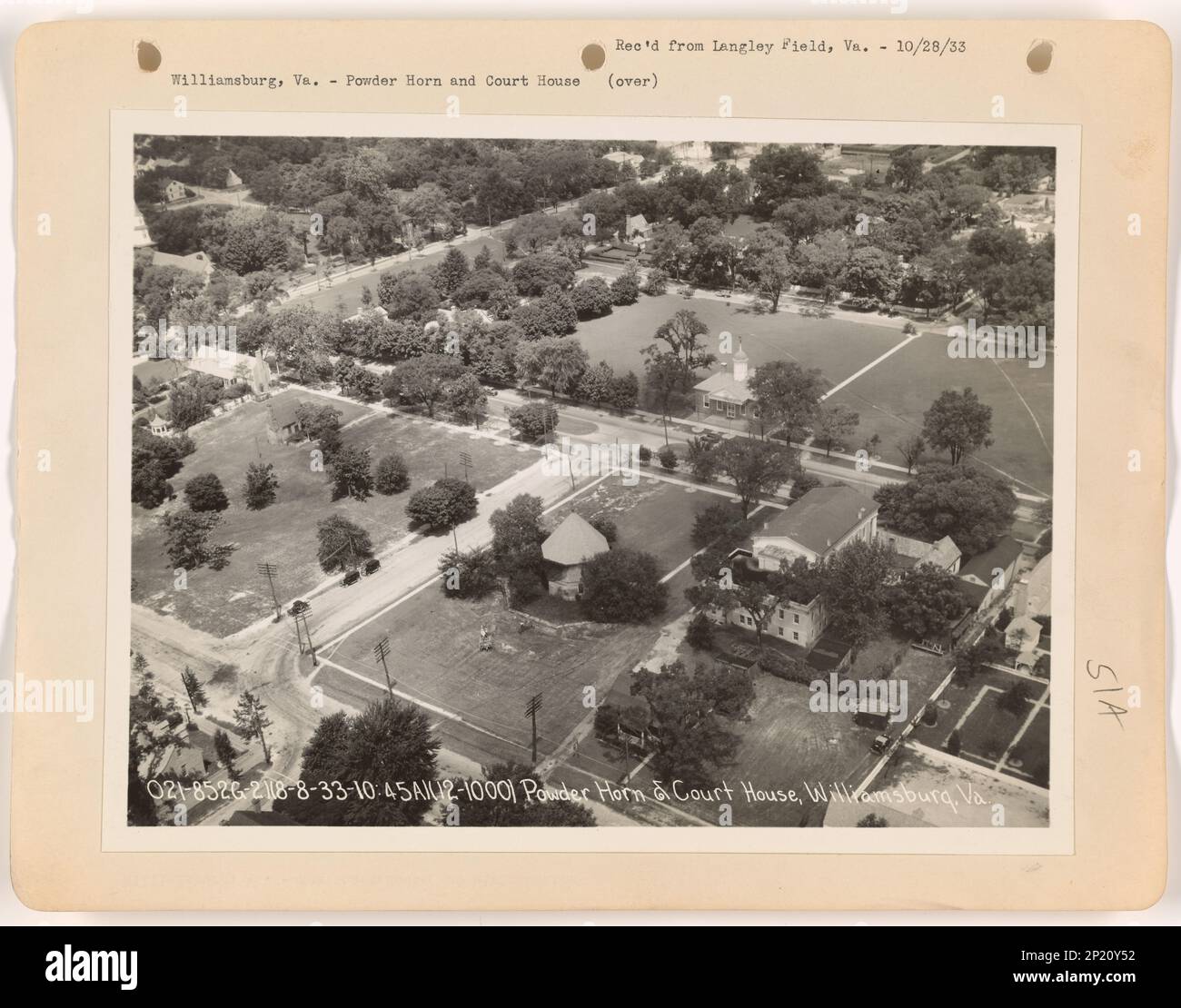 virginia-williamsburg-aerial-photograph-stock-photo-alamy