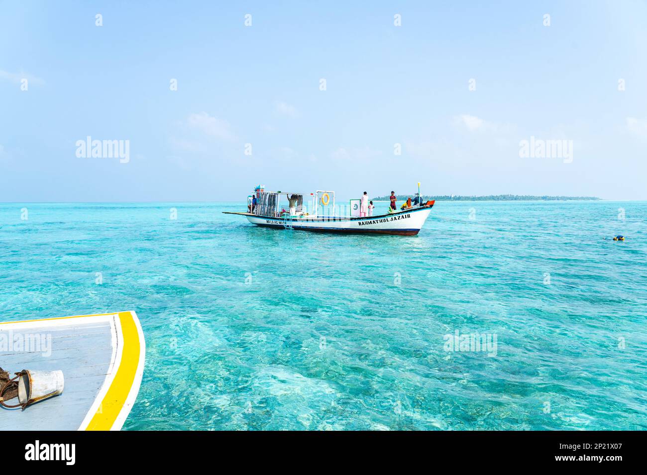 Lakshadweep is a union territory of India. It is an archipelago of 36 islands in the Arabian sea,  the Union Territory was formed in 1956, 02 January Stock Photo