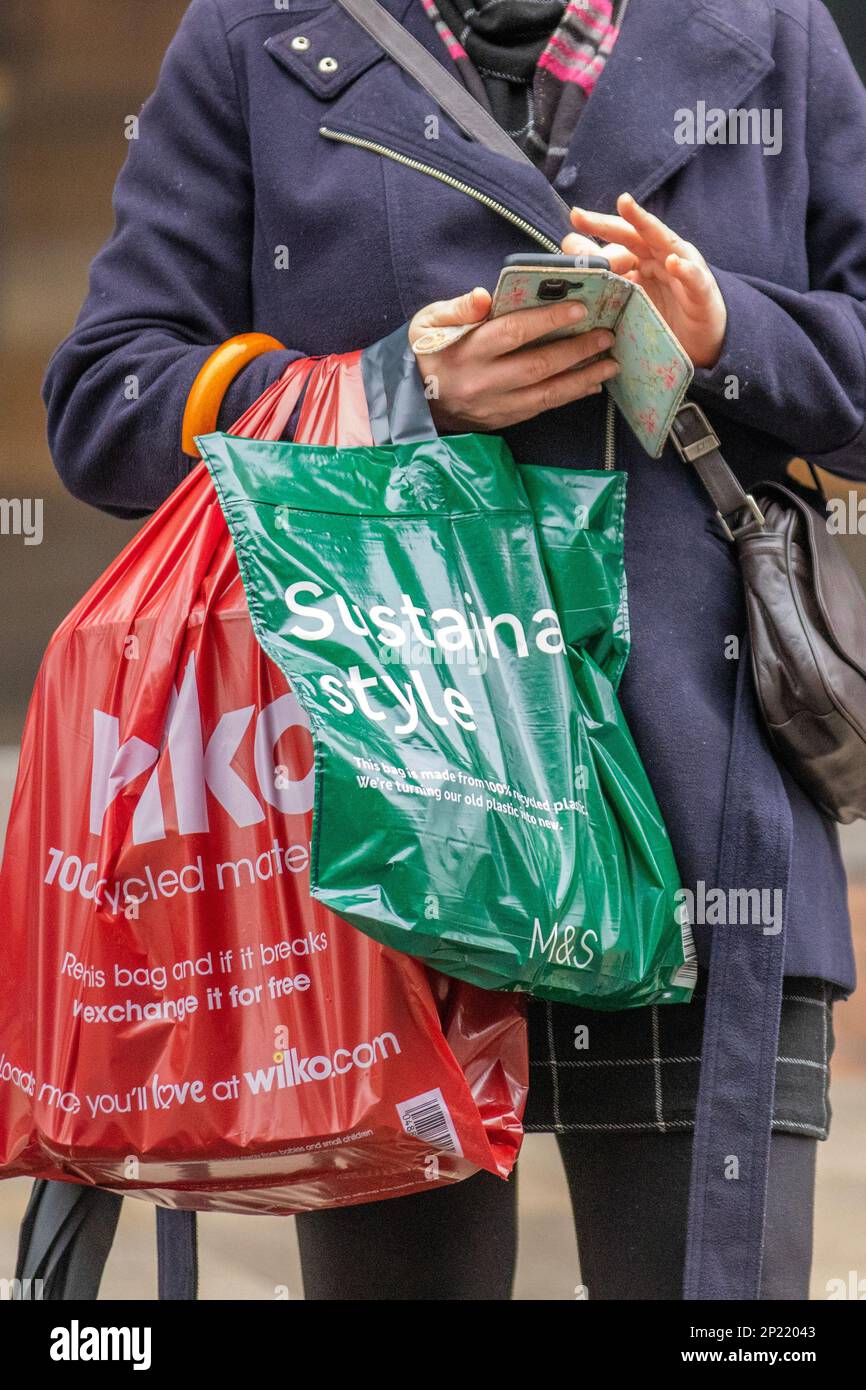 M&S Marks. Marks and Spencers green Sustainable style Branded Store ...