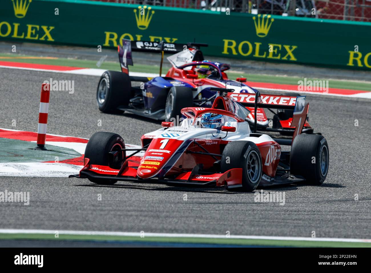 Bahrain. 04th Mar, 2023. 01 ARON Paul (est), Prema Racing, Dallara F3 ...