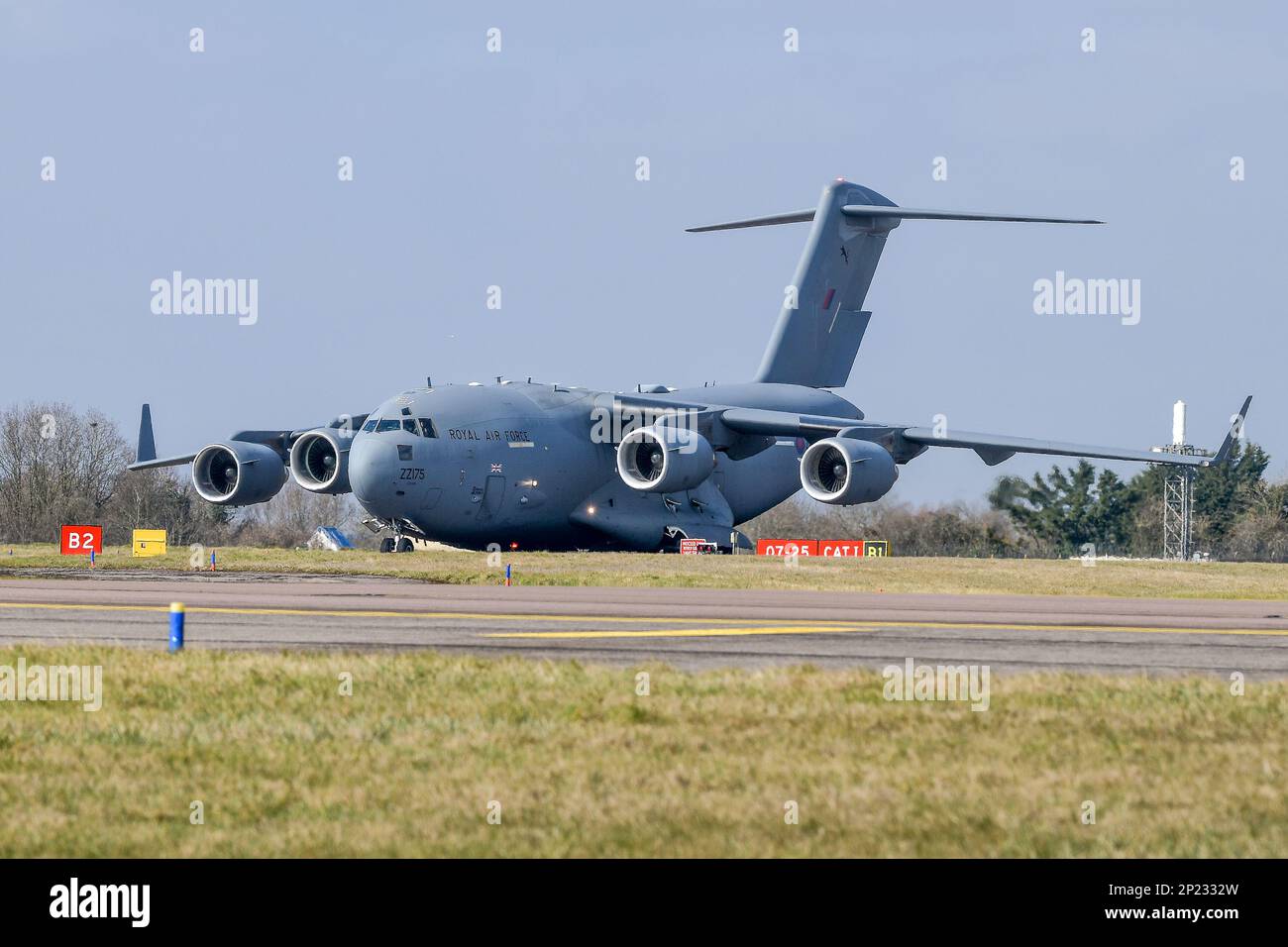 RAF Brize Norton Stock Photo